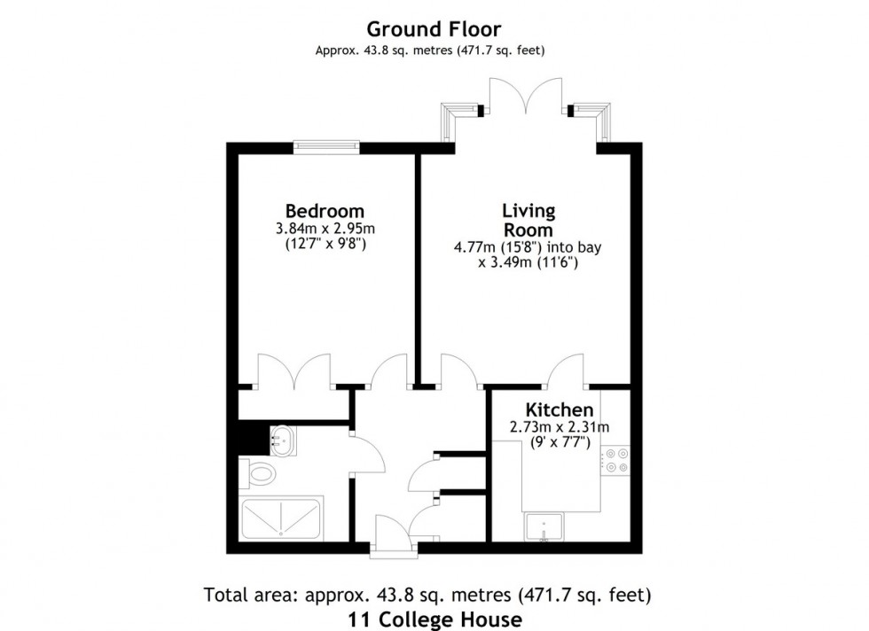 Floorplan for High Street, Brackley, Northants